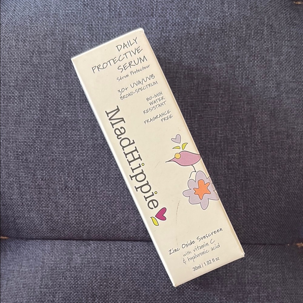 NIB - Mad Hippie Daily Protective Serum 30 UVA/UVB